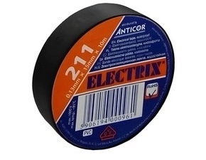 Páska elektroizolační ANTICOR 905 211 PVC/19x10x0,13/černá