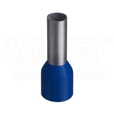 wpr7371 DUI-0.75-6 mo lisovací dutinka s izolací PP (polypropylen), 0,75 mm2, d: 6 mm, modrá (I. Fr)