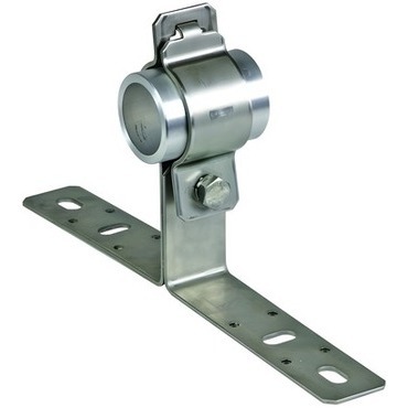 DEHN 105340  Úchyt na stěnu nerez s příložkou pro trubku D 50mm  pro iso-Combi DEHN DEHN