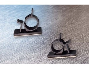 wpr4597 LOF-1315 samolepící kabelová příchytka zaklapávací LORETA FIX, O 12,6 -15,4 mm, černá