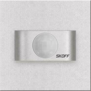 LED svítidlo orientační SKOFF Tango PIR 120 Motion Sensor 10 V DC 0,2 W IP20 PIR 120o aluminium