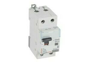 Chránič kombinovaný LEGRAND 411043 DX3 KOMB. 1+N C16 10MA A 6KA