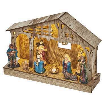 EMOS DCWW14 5LED NATIVITY SET 3AA T WW