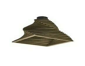 Svítidlo dekorativní OSRAM DECOR CARDBOARD SQUARE CLG TURN E27OSRAM