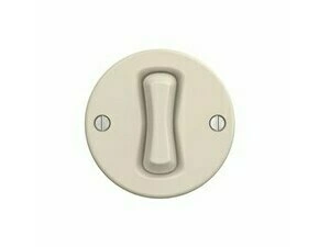Přepínač křížový řaz. 7 GREENLUX KLIKLAP B/V1/7, béžová