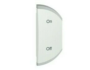 LEG 068281 CL BÍLÁ KRYT ON/OFF PRAVÝ