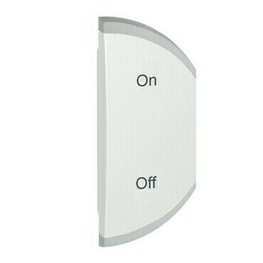 LEG 068281 CL BÍLÁ KRYT ON/OFF PRAVÝ