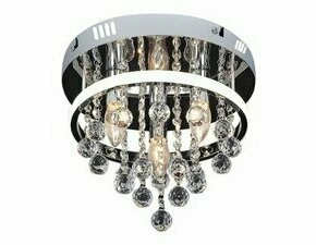 Svítidlo stropní RABALUX 2236 PALLAS chrom LED 20W+E14 3xMAX 40W