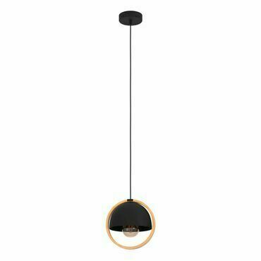Závěsné svítidlo CALLOW černá O230 mm 1x40W EGLO