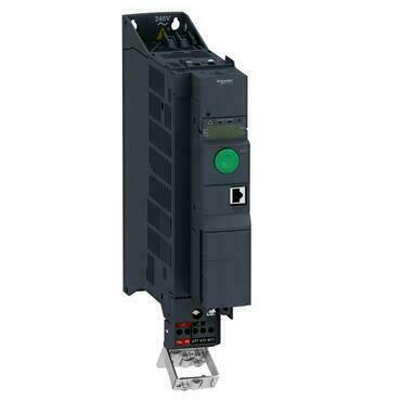 SCHN ATV320U40N4B Frekvenční měnič 4 kW, In = 9,5 A, 3 x 380 až 500 V, IP 20, třída 3C3 a 3S2, EMC f