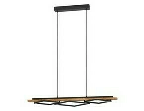 Závěsné svítidlo BOYAL černá 1010×400 mm 2x13W|1x16W EGLO
