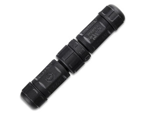 MC LED Konektor vidlice + zásuvka, IP67, pájecí, M12, 2piny