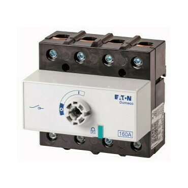 EATON 6085418 DMM-160/4-SK Odpínač DUMECO, 160A, 4-pól, zadní montáž, bez ovládací páky
