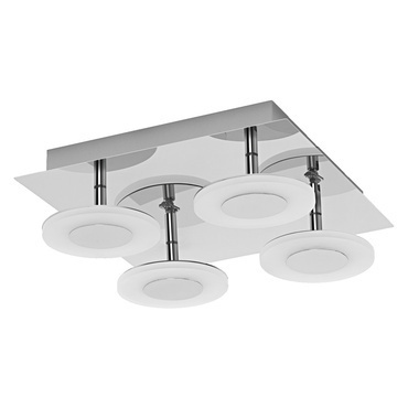 LED svítidlo nástěnné LEDVANCE SMART WIFI ORBIS WAVE300SQ IP44TWCR