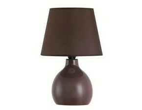 Noční lampička Ingrid hnědá E14 1×40W RABALUX 4476