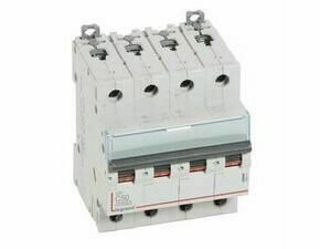 Jistič čtyřpolový LEGRAND 409341 DX3 4P C50 10000A/16KA