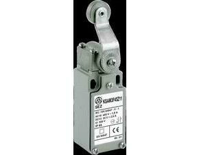 SEZ KSAM3F45W02 Koncový spínač kovový s lomenou pákou a nylonovou kladkou (průměr 18 mm), šířka 30 m