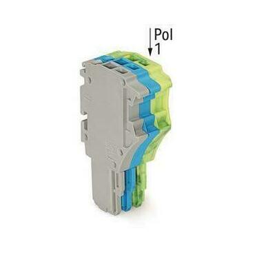 WAGO 2020-103/000-038 1vodičová pružinová svorkovnice