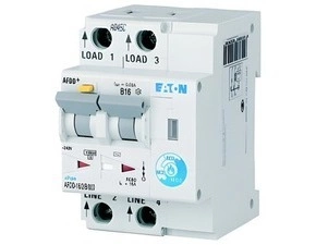 EATON 187203 AFDD-16/2/B/003 Proudový chránič s naproud. a oblouk. ochranou, In=16A,  char.B, 10kA,