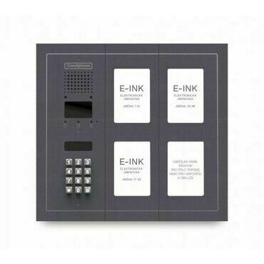 CZPHONE 4004093007 S elektronickým papírem (E-INK) FlatLine: ANTRACIT - MELODY: klávesnice až 48 jme