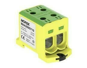 MOREK MAA2095Y10 Univerzální řadová svorka OTL 95-2xAl/Cu 6-95mm2 1000V zel/žlutá