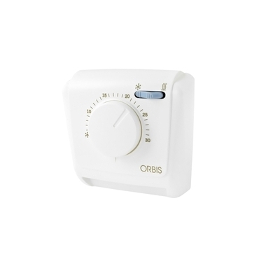 EL 1000836 Termostat ORBIS CLIMA MLW, bytový, analogový, 10A (1,5A), 250V AC (bal.1)