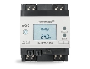Smart ovladač osvětlení HOMEMATIC IP HmIPW-DRS4, drátový, 4 kanály