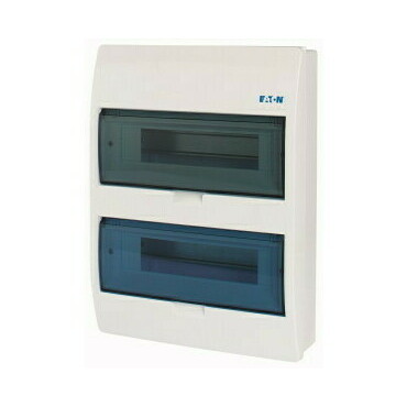 Rozvodnice nástěnná EATON 280349 BC-O-2/24-ECO, průhledné plast. dveře, 2 řady, 24 modulů