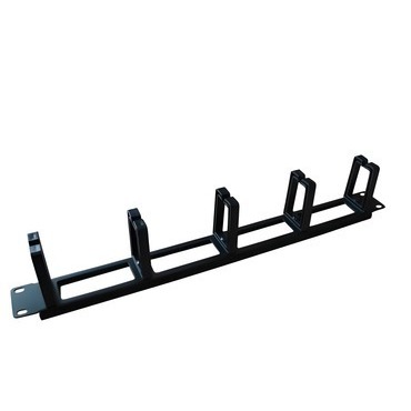 Panel vyvazovací MAFIA WVP-1U-5P-B, 19", 1U, 5x úchyt, plast, černá