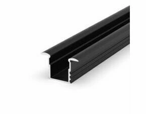 LED profil vestavný GREENLUX AL-PROFIL (F1) B 1m, černá