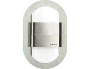 LED svítidlo orientační SKOFF KINKIET DUO RUEDA LED Light 10 V DC 1,6 W IP66 LED 3000K aluminium