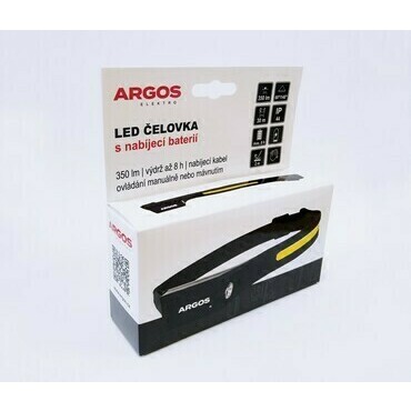 Čelovka LED ARGOS s nabíjecí baterií