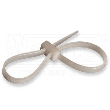 wpr4958 WT-DL-220ST vázací pásky Double Loop - s dvojitou smyčkou, 225 x 4,8 mm, přírodní