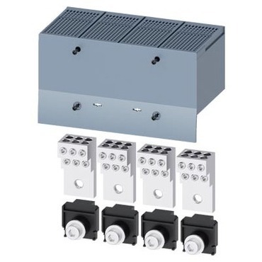 OEZ 3VA9384-0JF60 3VA9384-0JF60 Bloková svorka Cu/Al kabely 6x(1,5 ÷ 35) mm2, s prodlouženým krytem