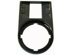 EATON 216392 M22S-ST-X Nosiče štítků, bez štítku, oblé, černé, šířka 30mm