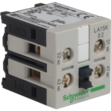 SCHN LA1SK02 Blok kontaktů k miniStykači CA2-SK20 ,CA3-SK20,montáž čelně