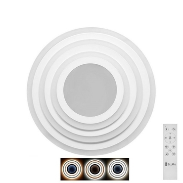 LED svítidlo stropní ECOPLANET RC, 70W, 3D multicolor, IP20