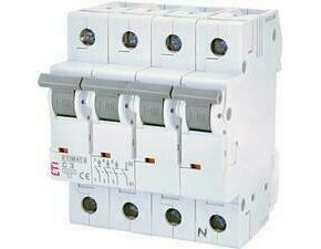 Jistič čtyřpolový ETI 002146509, ETIMAT 6 3p+N C3