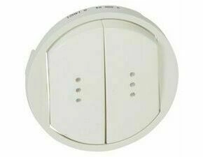 LEG 068004 CL BÍLÁ KRYT SPÍNAČ Č.5 PODS.