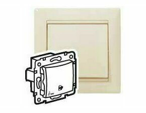 LEG 774199 VA BÉŽ. TLAČ. PIKT.ZVONEK IP44