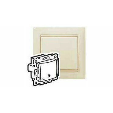 LEG 774199 VA BÉŽ. TLAČ. PIKT.ZVONEK IP44