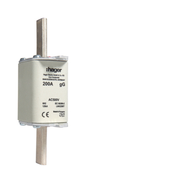 HAG LNH2200M Pojistka nožová NH2C gG 500V 200A dvojitá signalizace