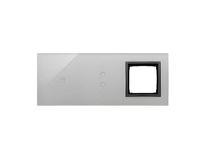 Kryt dot. ovl. SIMON 54 TOUCH DSTR3130/72, 2 ovl. SIMON 54 TOUCH 54 Touch, 1 dotyk.+2 dotyk.+1 otv,