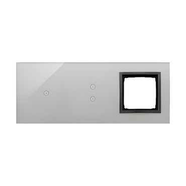 Kryt dot. ovl. SIMON 54 TOUCH DSTR3130/72, 2 ovl. SIMON 54 TOUCH 54 Touch, 1 dotyk.+2 dotyk.+1 otv,