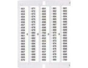 ETI 003903090 Označovací lišta, ES-NU0851651