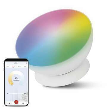 EMOS ZCW11WR GOSMART AMBIENTNÍ LED LAMPA 7W 330LM BÍLÁ