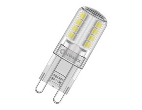 LED žárovka LEDVANCE LED PIN30 2.6W 840 CL G9 P, čirá