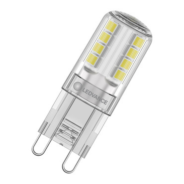 LED žárovka LEDVANCE LED PIN30 2.6W 840 CL G9 P, čirá
