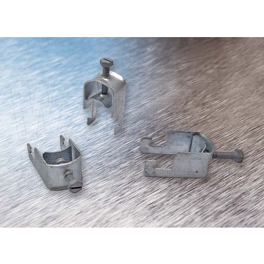 wpr8282 BROK-C-50-54 třmenová příchytka BROOKLYN C s patkou tvaru C pro kabely/trubky, upínací rozsa