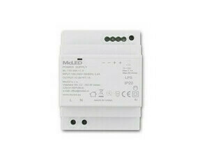 LED driver napěťový MC LED 90W, DC 12V/7,1A, IP20, na DIN lištu